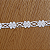Renda Guipir Branca LA-122262 (1,5cm - 13,70m) - Imagem 2