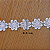 Renda Guipir Branca LA-132168 (2,5cm - 13,70m) - Imagem 3