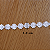 Renda Guipir Branca LA-801226 (1,5cm - 13,70m) - Imagem 3