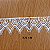 Renda Guipir Branca LA-801323 (5,0cm - 13,70m) - Imagem 3