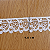 Renda Guipir Branca LA-102842 (4,0cm - 13,70m) - Imagem 3