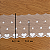 Tule Bordado Branco CH-4755 (8,0cm - 13,70m) - Imagem 3