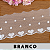 Tule Bordado Branco CH-4755 (8,0cm - 13,70m) - Imagem 2