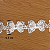 Tule Bordado 3D Branca CH-4796 (4,5cm - 13,25m) - Imagem 3