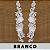 3 Pares Aplicação Guipir Branca 3D CH-2485 (8,0cm - 37,5cm) - Imagem 1