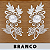3 Pares Aplicação Guipir Branca 3D CH-2538 (13,5cm - 24,5cm) - Imagem 1