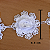 Renda Guipir Branca 3D CH-4689 (6,5cm - 13,25m) - Imagem 3