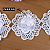 Renda Guipir Branca 3D CH-4687 (6,5cm - 13,25m) - Imagem 2