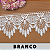 Renda Guipir Branca CH-4804 (11,5cm - 13,70m) - Imagem 1