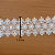 Renda Guipir Branca CH-4824 (7,0cm - 13,70m) - Imagem 2