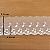Tule Bordado Branco CH-4137 (7,0cm - 13,70m) - Imagem 2