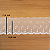 Tule Bordado Branco CH-4135 (7,5cm - 13,70m) - Imagem 2