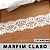 Renda Elastano Marfim Claro CH-8646 (3,5cm - 10,0m) - Imagem 1