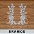 Aplicação Guipir Branca CH-2493 (10,0cm - 26,0cm)(6 pares) - Imagem 1