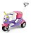 Triciclo Infantil Calesita Moto Uno - 2 em 1 - Pedal e Passeio com Aro - Rosa L - Imagem 1