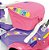 Triciclo Infantil Calesita Moto Uno - 2 em 1 - Pedal e Passeio com Aro - Rosa L - Imagem 3