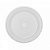 Prato Descartável Branco PR-18 c/ 10 - Imagem 1