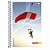 Caderno Espiral Capa Dura 1/4 200 Fls - Imagem 1