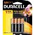 Pilha AAA Alcalina Duracell C/4 - Imagem 1