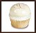 White Chocolate "cupcake gourmet" - Imagem 1