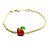 Pulseira Maçã *Semi Jóia - Imagem 2