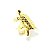Anel Chapeado Tartatuga Folheado a Ouro 18k - Imagem 1