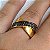 Anel Cravejado Folheado a Ouro 18k - Imagem 2