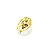 Anel Flor Folheado a Ouro 18k - Imagem 1