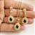Conjunto Gota Esmeralda *Semi Jóia - Imagem 2