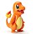 Action Figure Pokemon Charmander Takara Tomy - Imagem 1