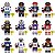 Kit 12 Bonecos Jogadores NFL Futebol Americano Patriots Seahawks Falcons Bloco de Montar - Imagem 1