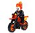 Boneco Motoqueiro Fantasma Ghost Rider Marvel Blocos de Montar - Imagem 1