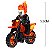 Boneco Motoqueiro Fantasma Ghost Rider Marvel Blocos de Montar - Imagem 4