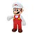 Action Figure Super Mario Bros Mario Fire Boneco PVC 12cm - Imagem 1