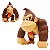 Action Figure Super Mario Bros Donkey Kong Macaco Boneco PVC 15cm - Imagem 1