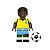 Kit 2 Bonecos Jogadores de Futebol Pele e Maradona Seleção Copa do Mundo - Imagem 3