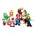 Kit 6 Bonecos Super Mario Bros Action Figure Miniatura - Imagem 2