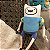 Pelucia Adventure Time Hora da Aventura Finn 42cm - Imagem 3