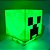 Luminaria de Mesa Luz Noturna Minecraft Creeper Led usb - Imagem 8