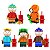 Kit 5 Bonecos South Park Cartman Kyle Kenny Stan Blocos - Imagem 1