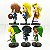 Kit 6 Bonecos The Legend of Zelda Link Princesa 10cm - Imagem 3