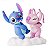 Action Figure Stitch e Angel Casal Beijo Namorados - Imagem 1
