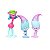 Kit 12 Bonecos Trolls Poppy Tronco Miniaturas - Imagem 2