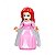 Kit 7 Bonecas Princesas Disney Ariel Elsa Mulan Merida Blocos de Montar - Imagem 2