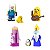 Kit 4 Bonecos Hora Da Aventura Adventure Time Bloco de Montar - Imagem 1