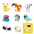Kit 8 Pokemons Articulados Com Pokebola Takara Tomy - Imagem 1