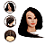 Manequim Feminino Para Treino Cabelo Humano e Sintético 50cm - Imagem 1