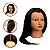 Manequim Feminino Para Treino Cabelo Humano e Sintético 40cm - Loiro Escuro - Imagem 1