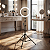 Ring Light Led Iluminador 26cm Completo + Tripé 2.1m Foto - Imagem 1