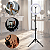 Ring Light Led Iluminador 26cm Completo + Tripé 2.1m Foto - Imagem 2